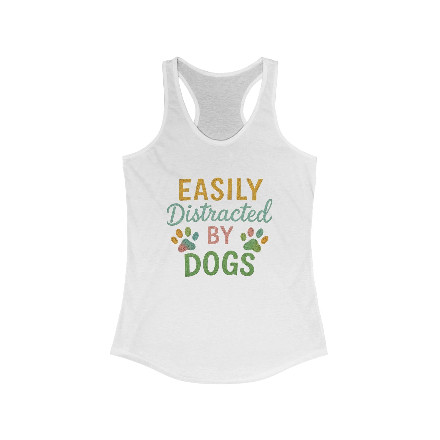 Easily Distracted by Dogs Tank Top