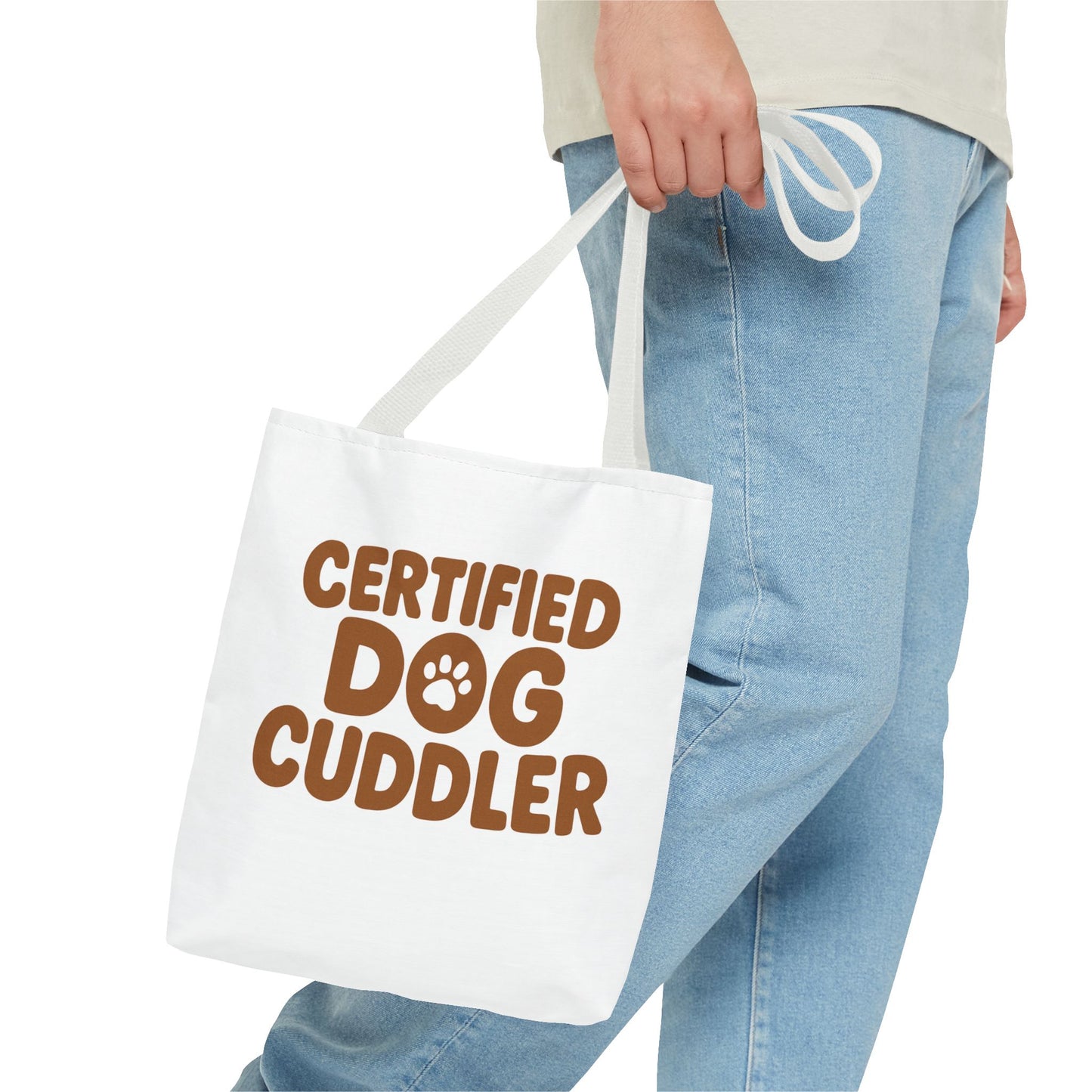 Certified Dog Cuddler Tote Bag