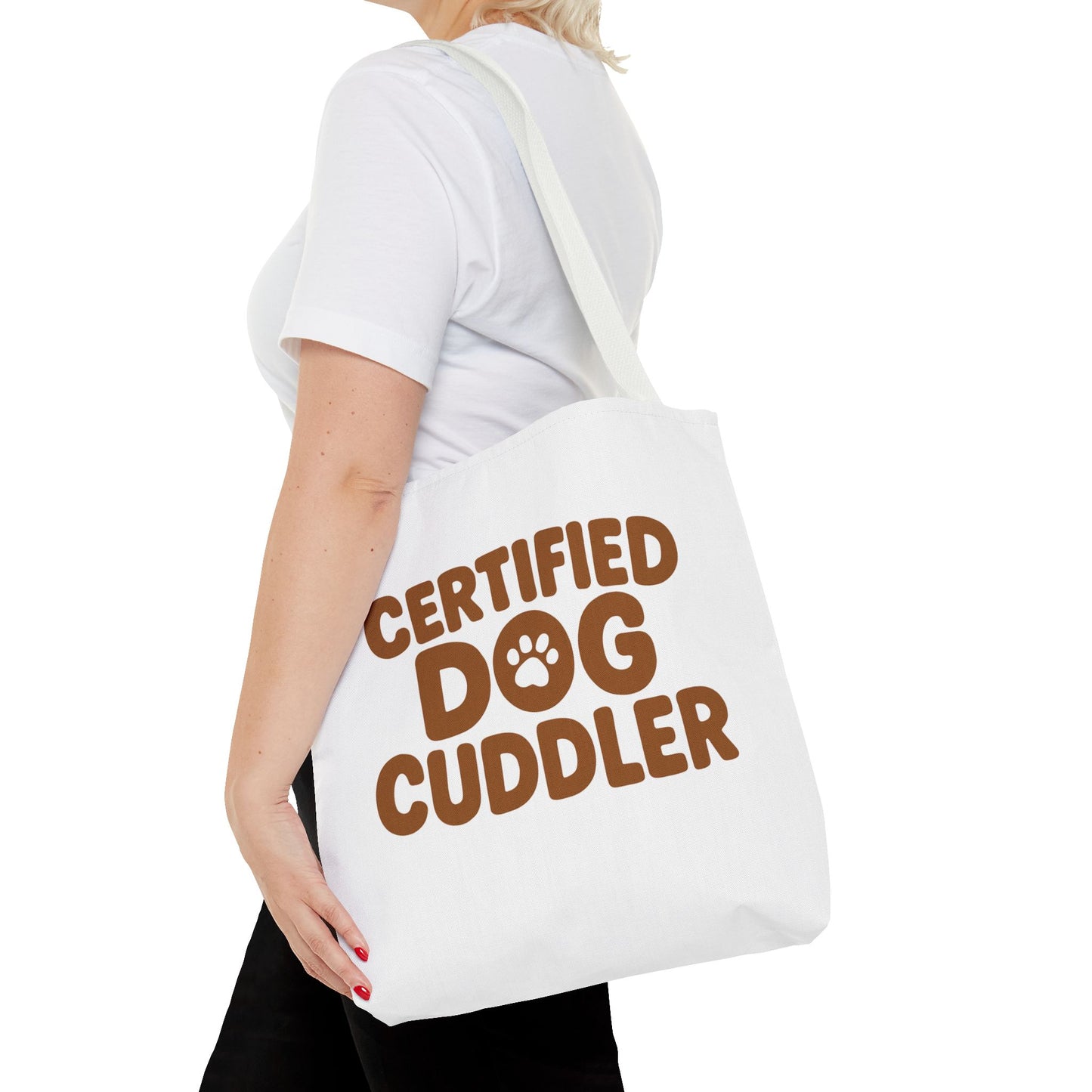 Certified Dog Cuddler Tote Bag