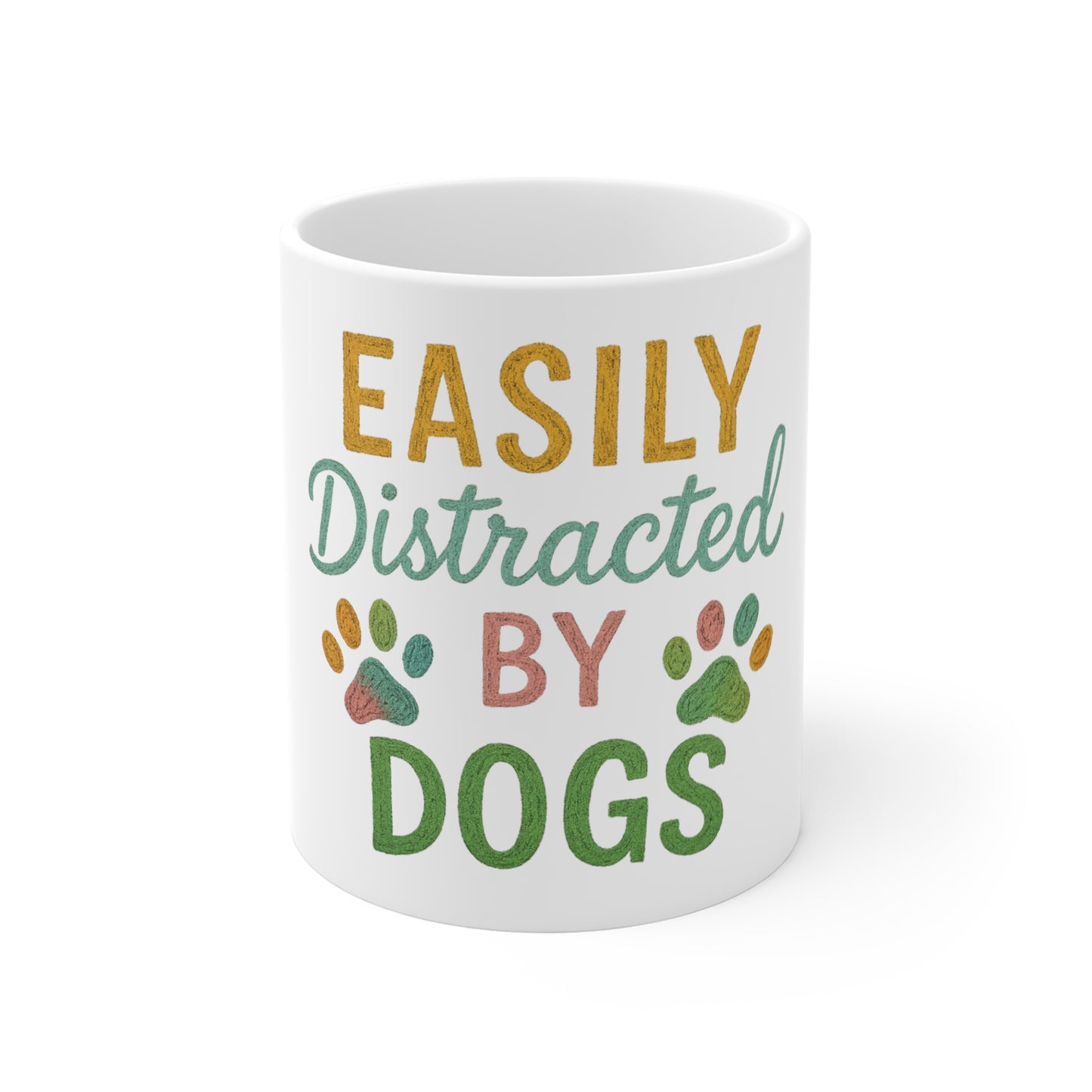 Easily Distracted by Dogs Mug