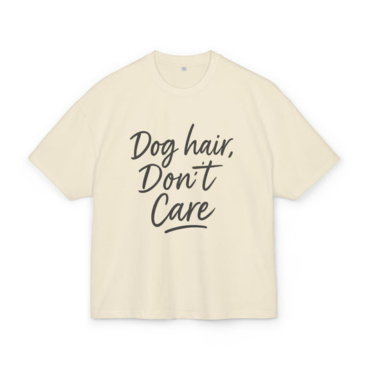 Dog Hair, Don't Care Unisex Cotton Tee