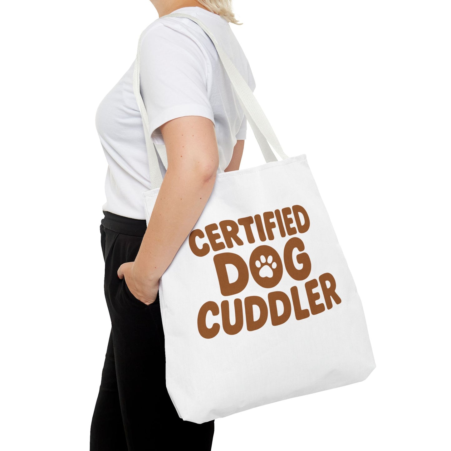 Certified Dog Cuddler Tote Bag