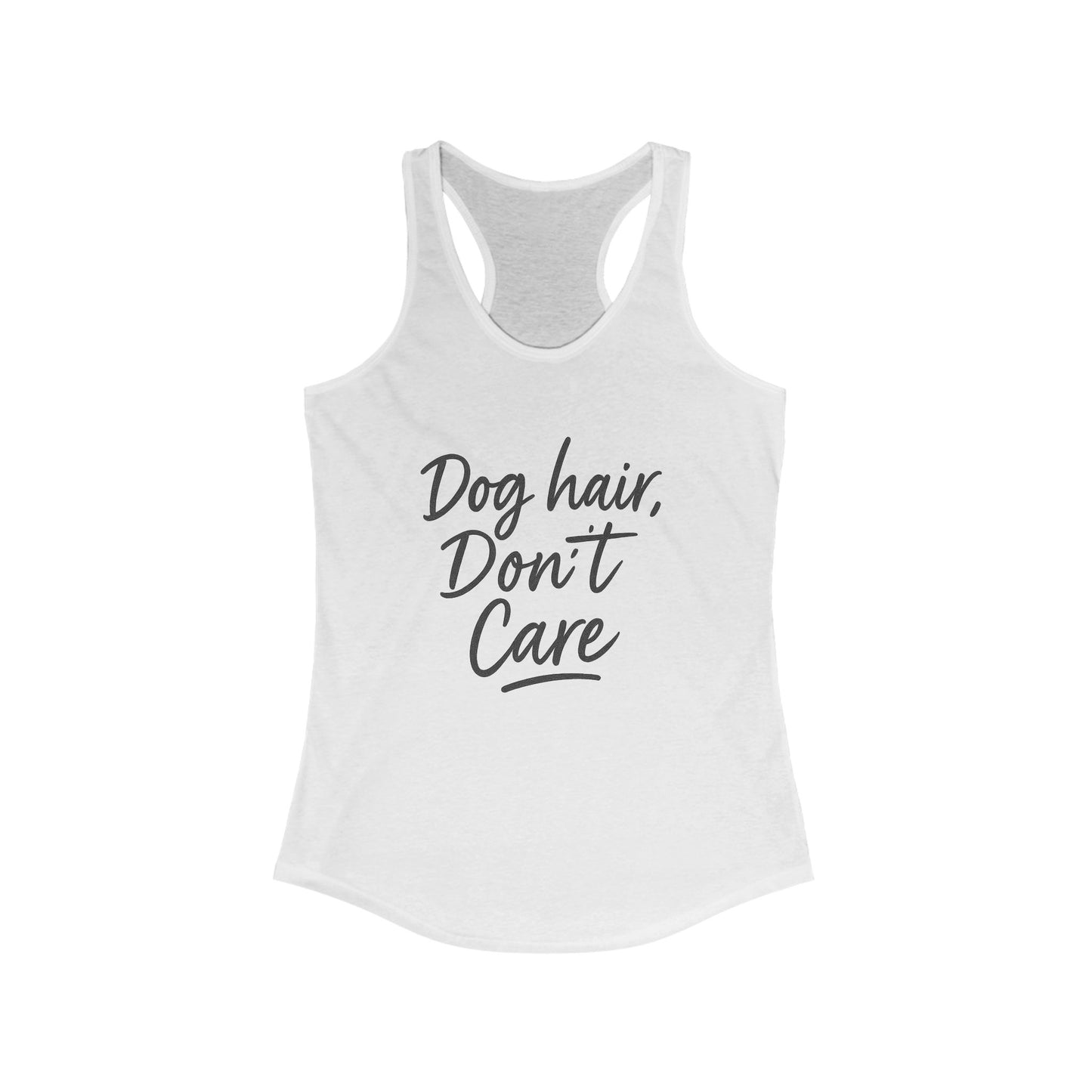 Women's Dog Hair Racerback Tank