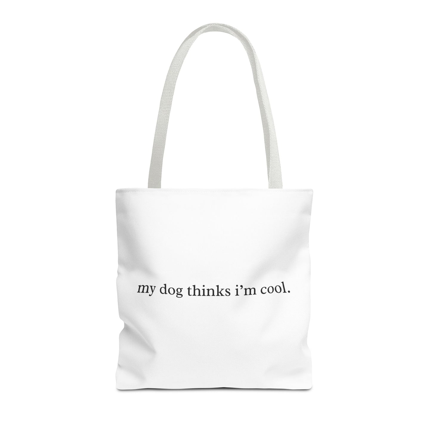 Cool Dog Lover Tote Bag