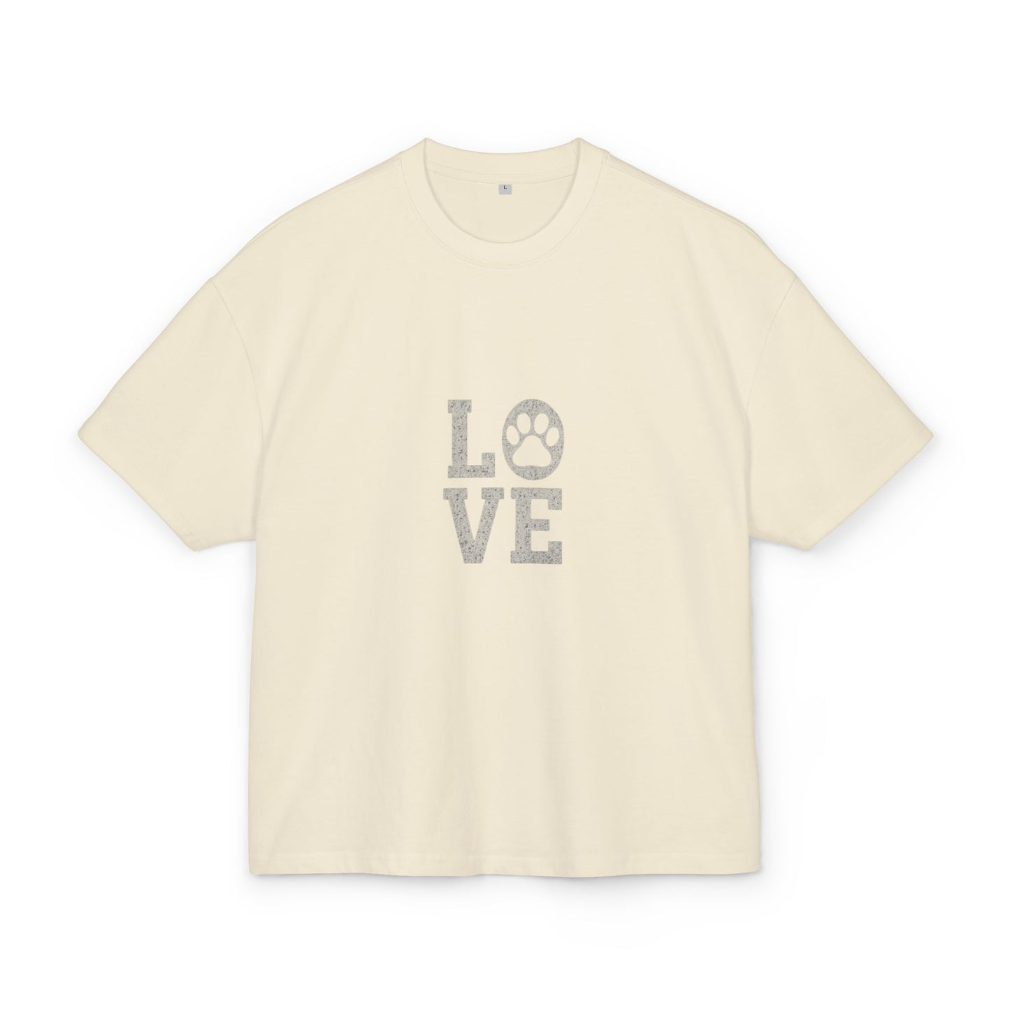 Casual Love Paw Print Tee