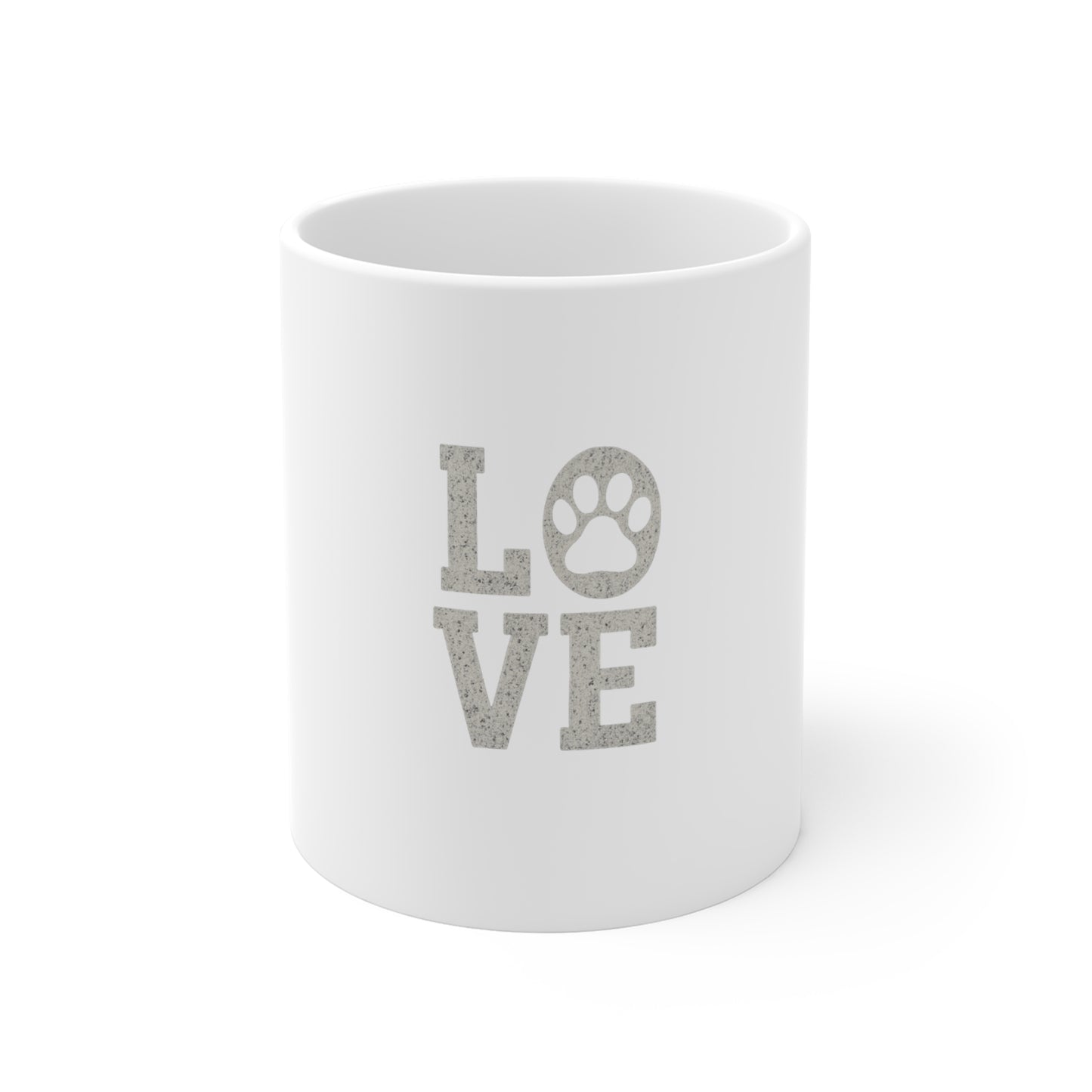 Paw Print Love Mug