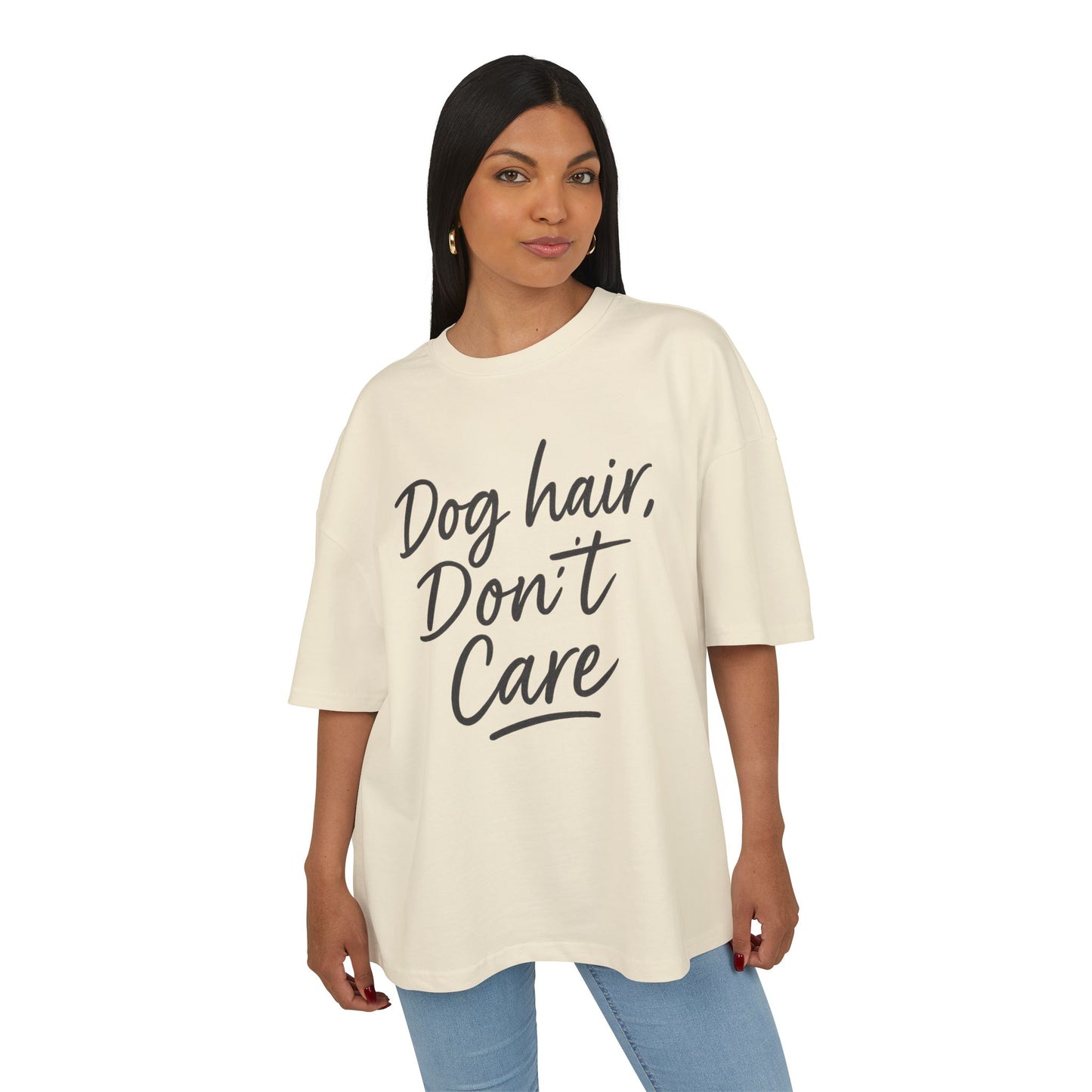 Dog Hair, Don't Care Unisex Cotton Tee